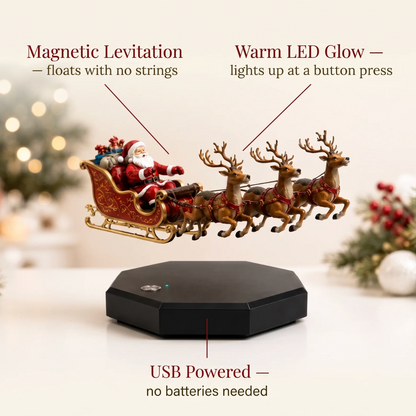 Santa Flying Sleigh Lift